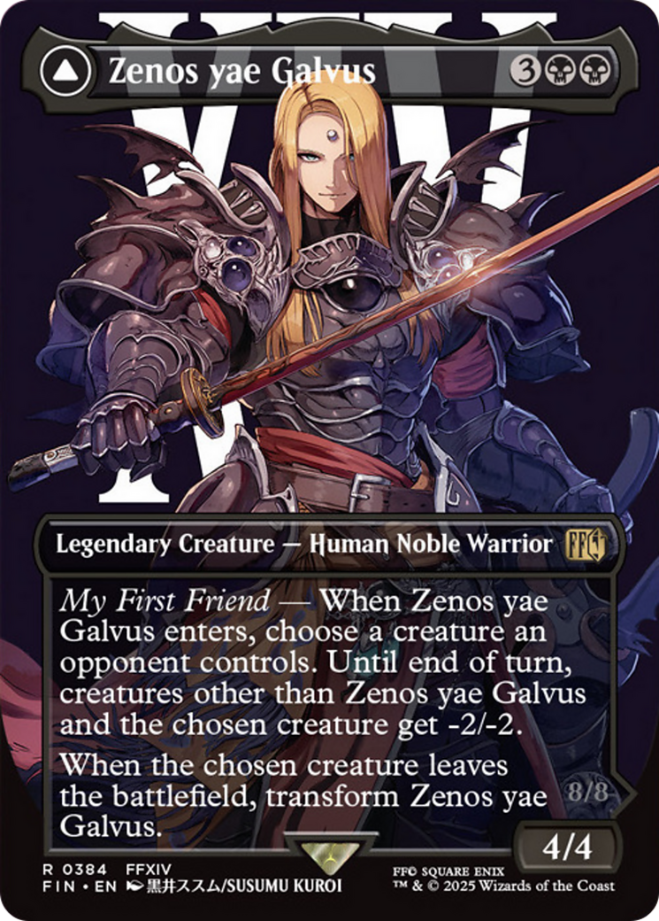 Zenos yae Galvus // Shinryu, Transcendent Rival (Borderless) [FINAL FANTASY] | Gear Gaming Bentonville