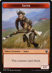 Goat // Satyr Double-Sided Token [Theros Beyond Death Tokens] | Gear Gaming Bentonville
