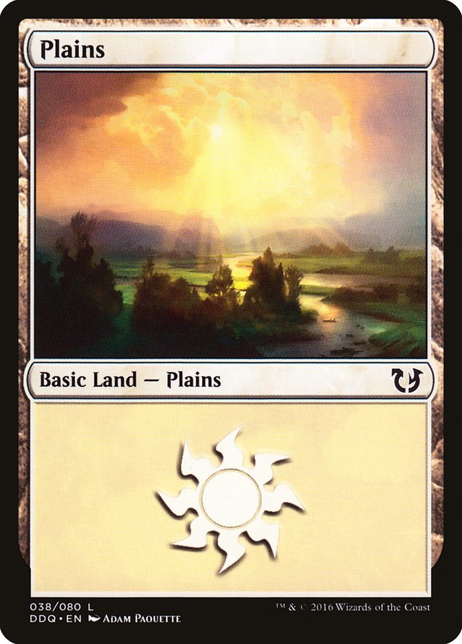 Plains (38) [Duel Decks: Blessed vs. Cursed] | Gear Gaming Bentonville