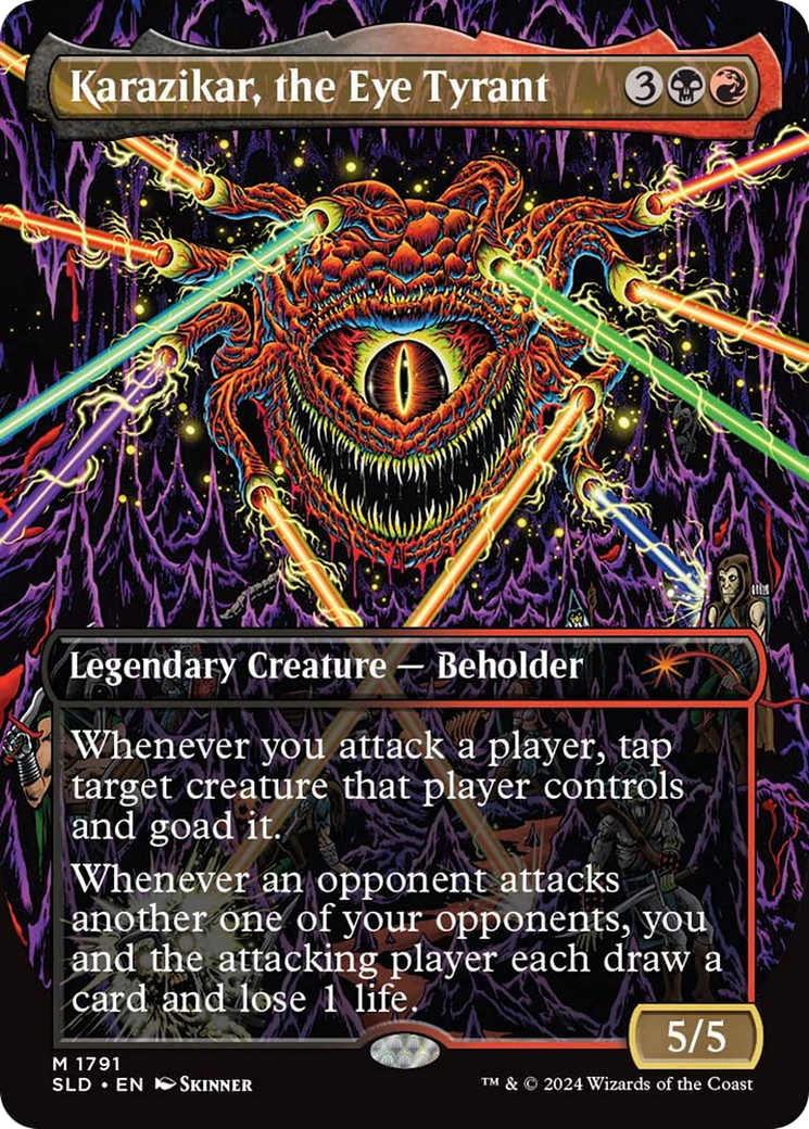 Karazikar, the Eye Tyrant (Rainbow Foil) [Secret Lair Drop Series] | Gear Gaming Bentonville