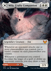 Mila, Crafty Companion // Lukka, Wayward Bonder (Borderless) [Strixhaven: School of Mages] | Gear Gaming Bentonville