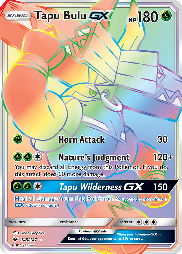 Tapu Bulu GX (149/147) [Sun & Moon: Burning Shadows] | Gear Gaming Bentonville