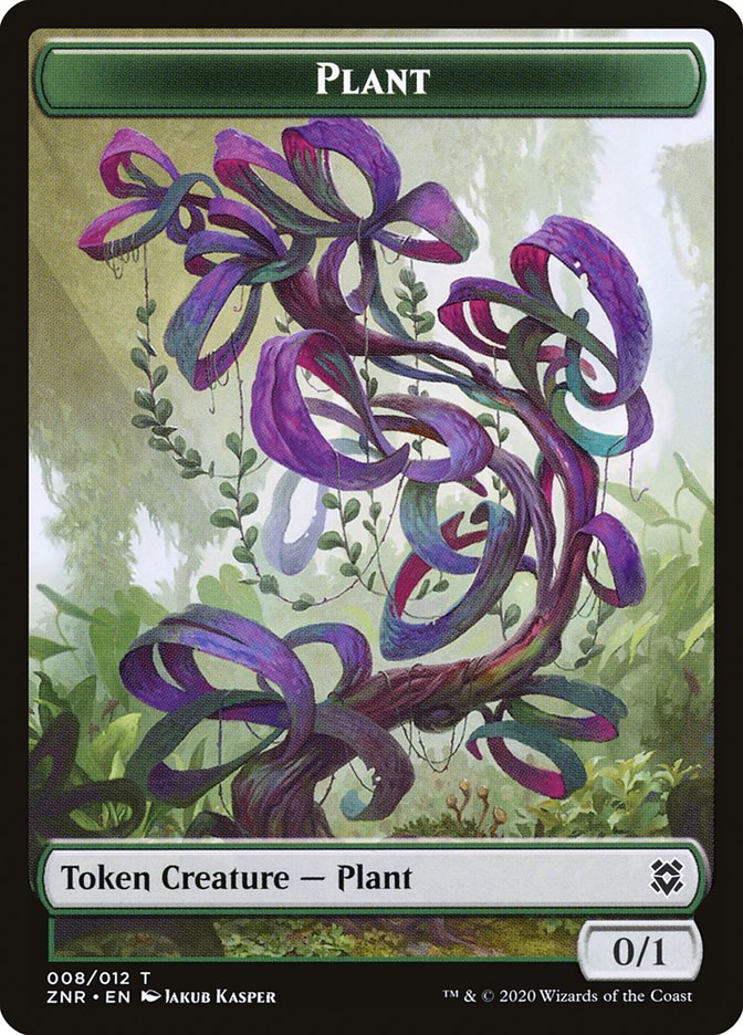 Plant Token [Zendikar Rising Tokens] | Gear Gaming Bentonville