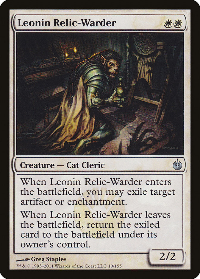 Leonin Relic-Warder [Mirrodin Besieged] | Gear Gaming Bentonville