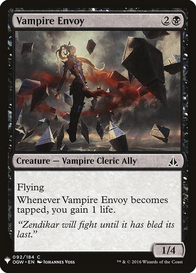 Vampire Envoy [Mystery Booster] | Gear Gaming Bentonville