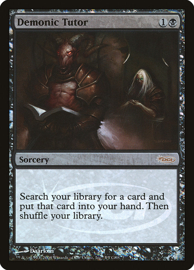 Demonic Tutor [Judge Gift Cards 2008] | Gear Gaming Bentonville
