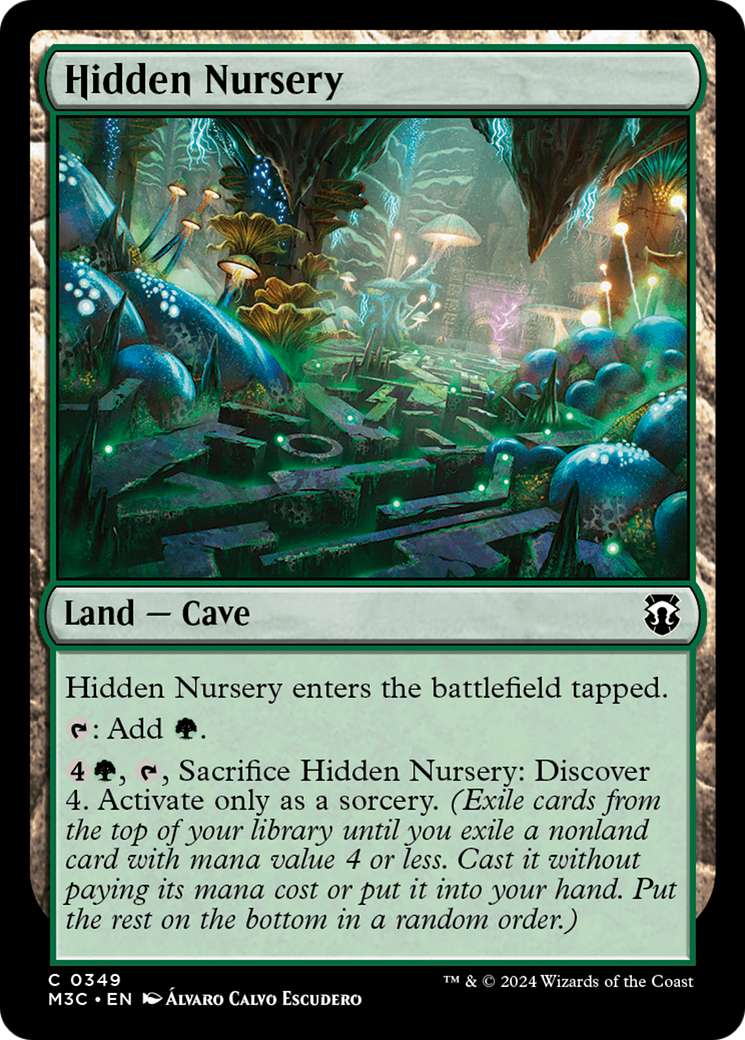 Hidden Nursery (Ripple Foil) [Modern Horizons 3 Commander] | Gear Gaming Bentonville