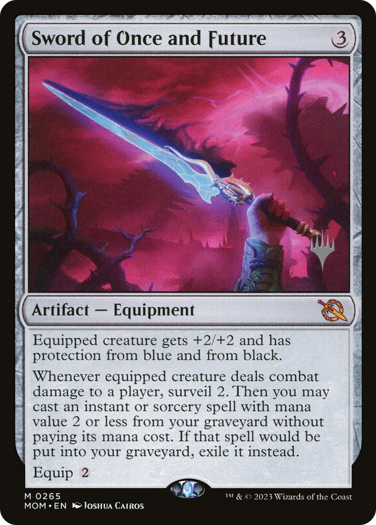 Sword of Once and Future (Promo Pack) [March of the Machine Promos] | Gear Gaming Bentonville