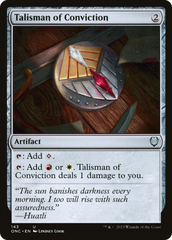 Talisman of Conviction [Phyrexia: All Will Be One Commander] | Gear Gaming Bentonville