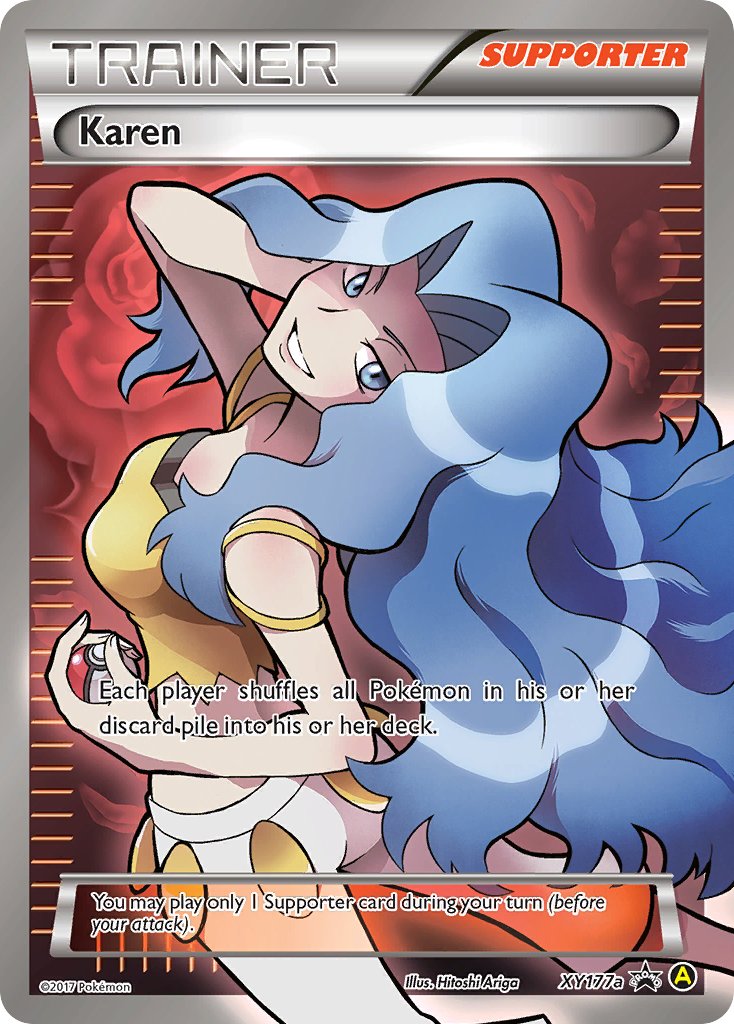 Karen (XY177a) [Alternate Art Promos] | Gear Gaming Bentonville