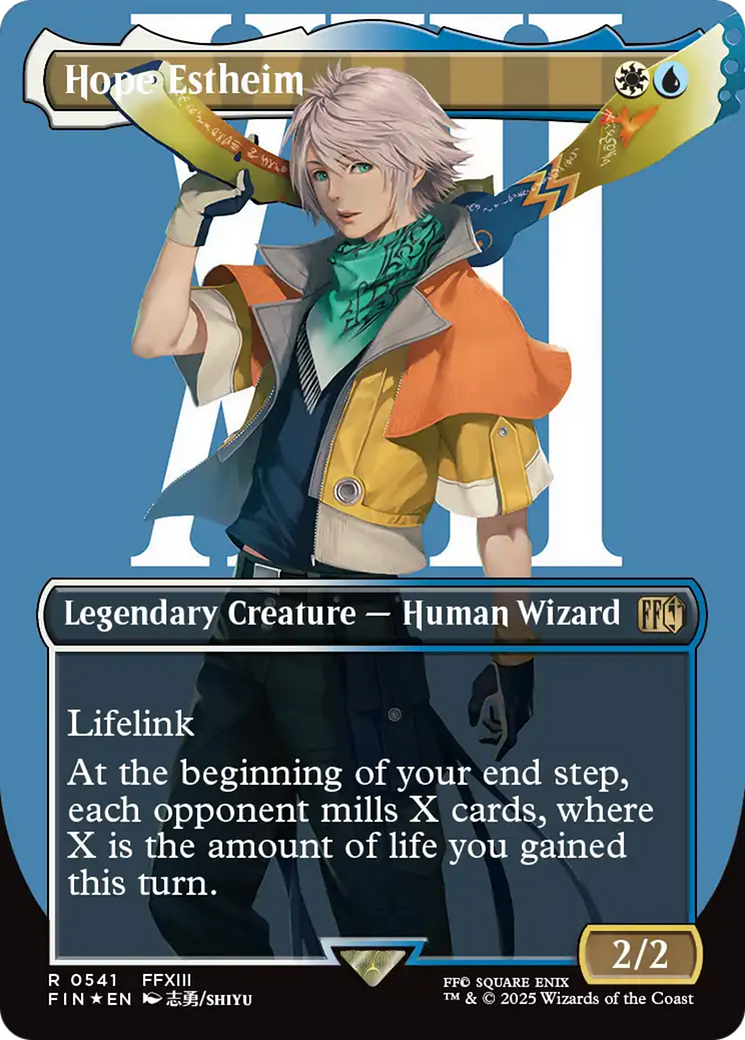 Hope Estheim (Borderless) (Surge Foil) [FINAL FANTASY] | Gear Gaming Bentonville