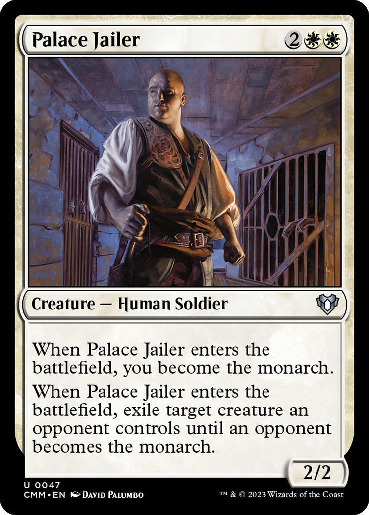 Palace Jailer [Commander Masters] | Gear Gaming Bentonville