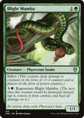 Blight Mamba [Phyrexia: All Will Be One Commander] | Gear Gaming Bentonville