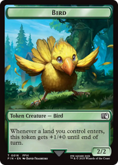 Bird (0016) // Wizard (0014) Double-Sided Token [FINAL FANTASY Tokens] | Gear Gaming Bentonville