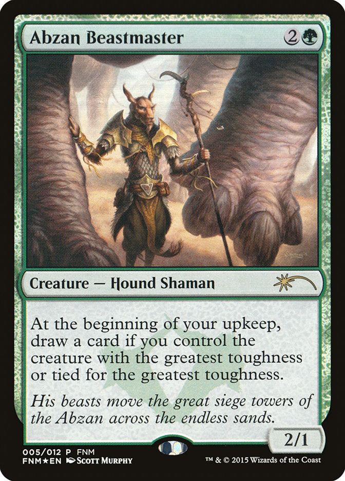 Abzan Beastmaster [Friday Night Magic 2015] | Gear Gaming Bentonville