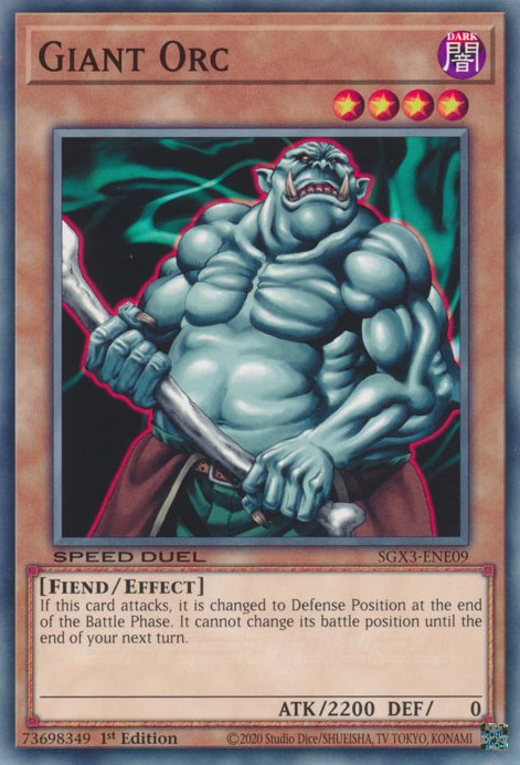Giant Orc [SGX3-ENE09] Common | Gear Gaming Bentonville