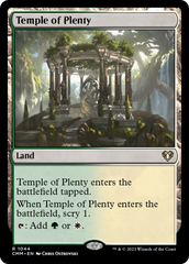 Temple of Plenty [Commander Masters] | Gear Gaming Bentonville