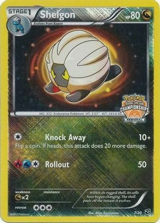 Shelgon (7/20) (Regional Championship) [Black & White: Dragon Vault] | Gear Gaming Bentonville