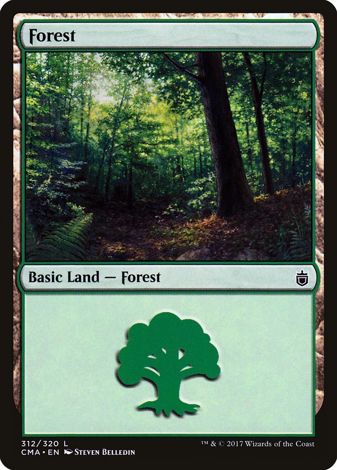 Forest (312) [Commander Anthology] | Gear Gaming Bentonville