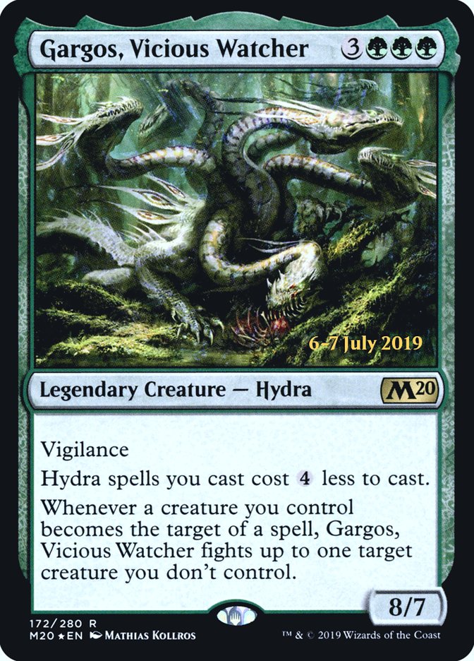 Gargos, Vicious Watcher [Core Set 2020 Prerelease Promos] | Gear Gaming Bentonville