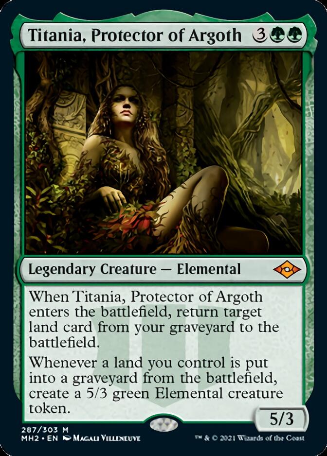 Titania, Protector of Argoth (Foil Etched) [Modern Horizons 2] | Gear Gaming Bentonville