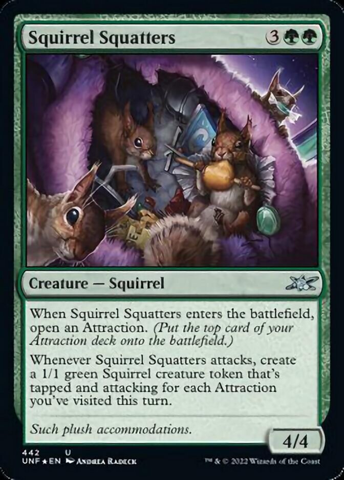 Squirrel Squatters (Galaxy Foil) [Unfinity] | Gear Gaming Bentonville