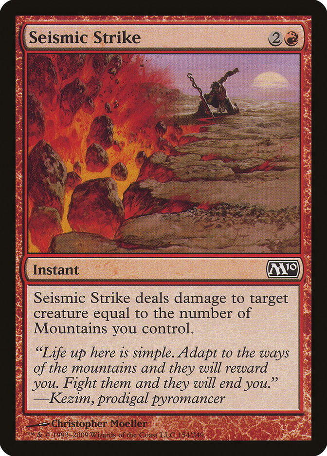 Seismic Strike [Magic 2010] | Gear Gaming Bentonville