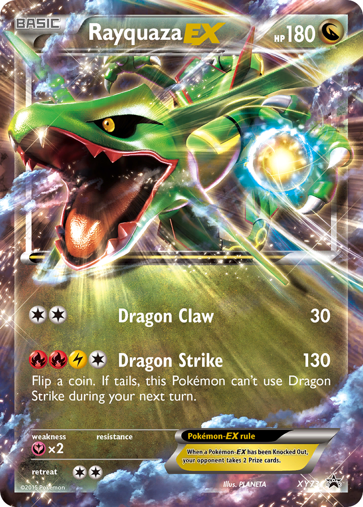 Rayquaza EX (XY73) [XY: Black Star Promos] | Gear Gaming Bentonville