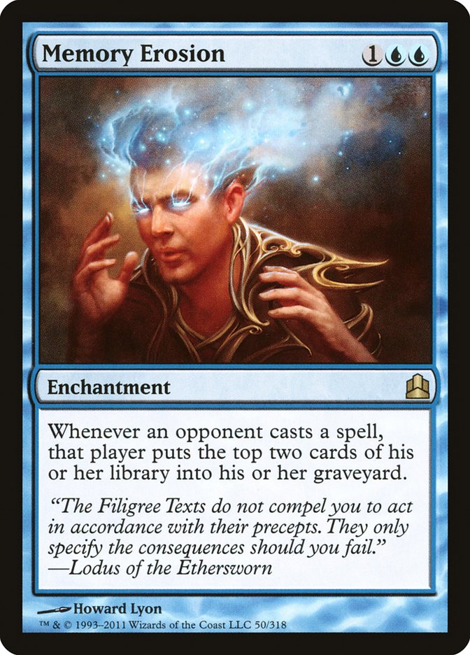 Memory Erosion [Commander 2011] | Gear Gaming Bentonville