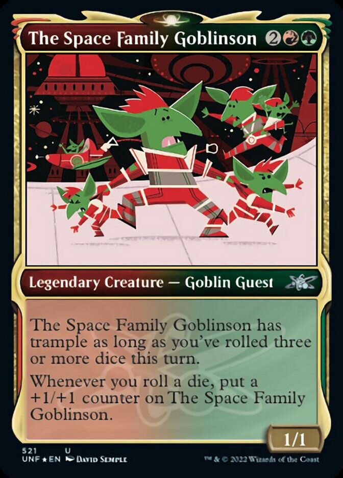 The Space Family Goblinson (Showcase) (Galaxy Foil) [Unfinity] | Gear Gaming Bentonville