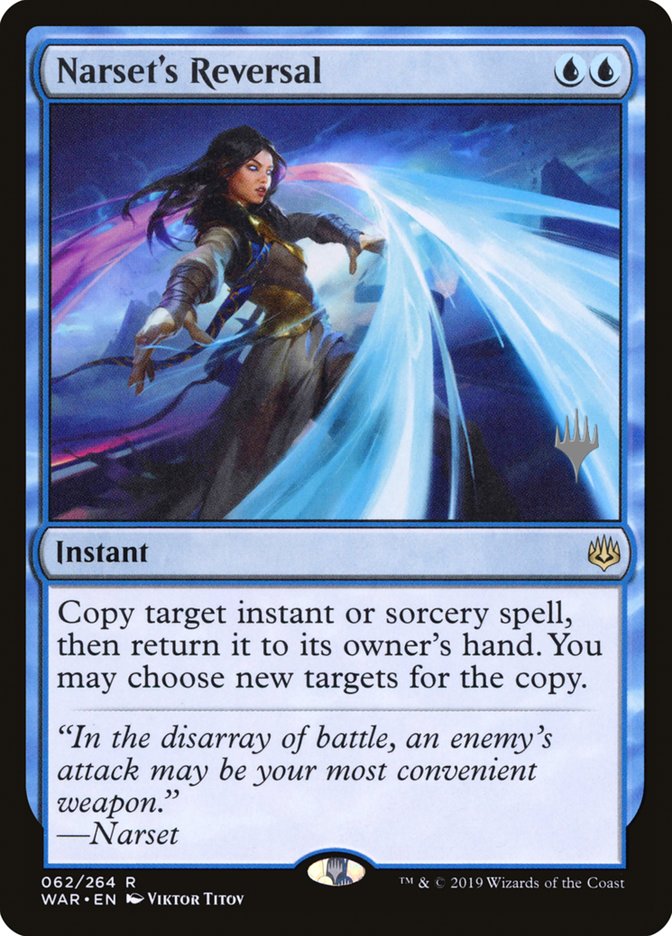 Narset's Reversal (Promo Pack) [War of the Spark Promos] | Gear Gaming Bentonville
