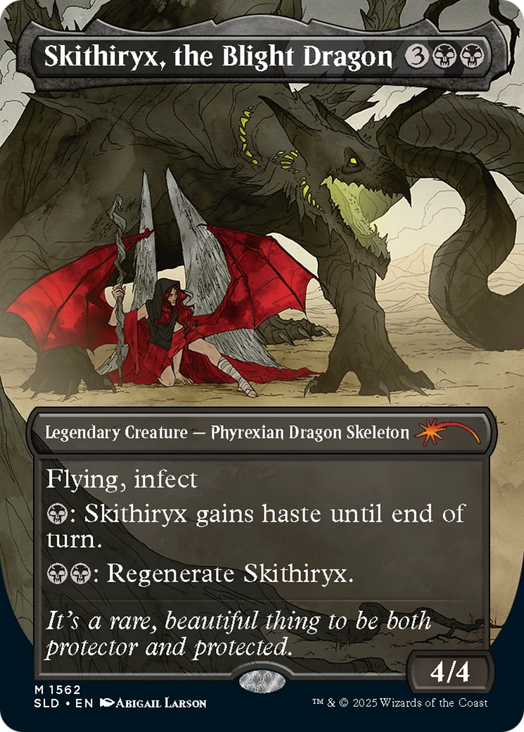 Skithiryx, the Blight Dragon (Rainbow Foil) [Secret Lair Drop Series] | Gear Gaming Bentonville