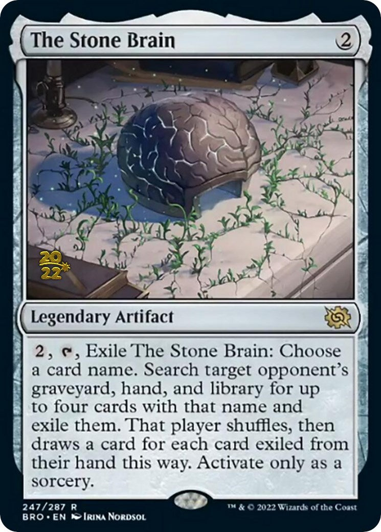 The Stone Brain [The Brothers' War Prerelease Promos] | Gear Gaming Bentonville