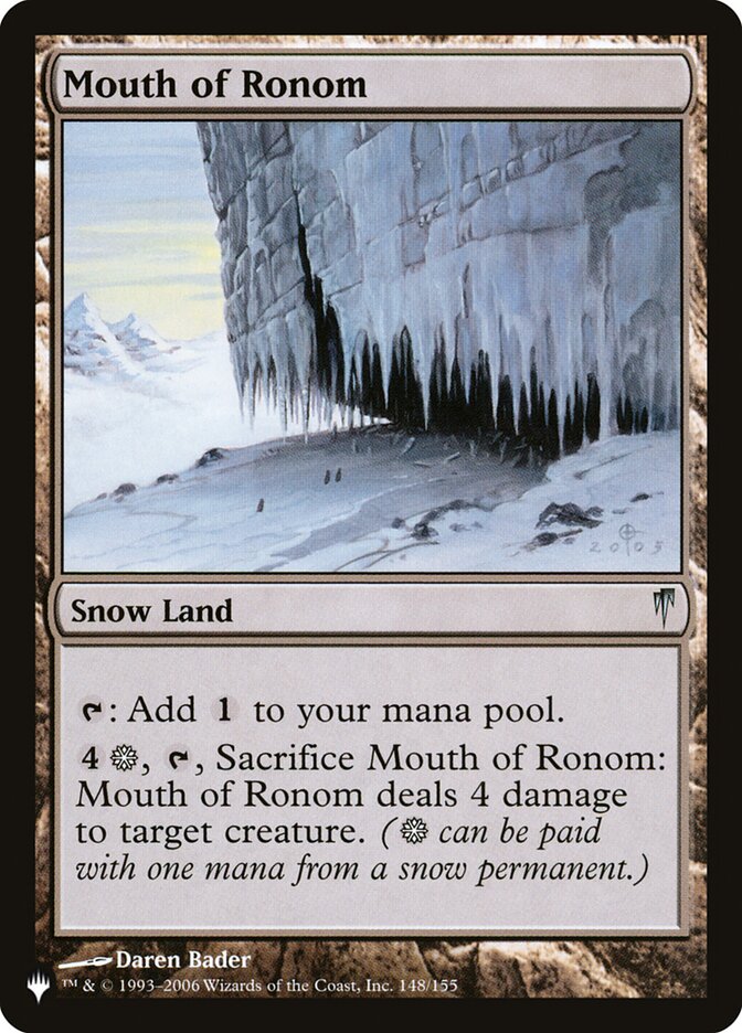 Mouth of Ronom [The List] | Gear Gaming Bentonville