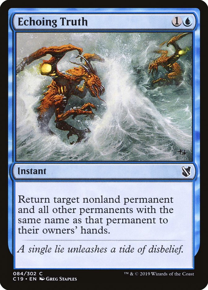 Echoing Truth [Commander 2019] | Gear Gaming Bentonville