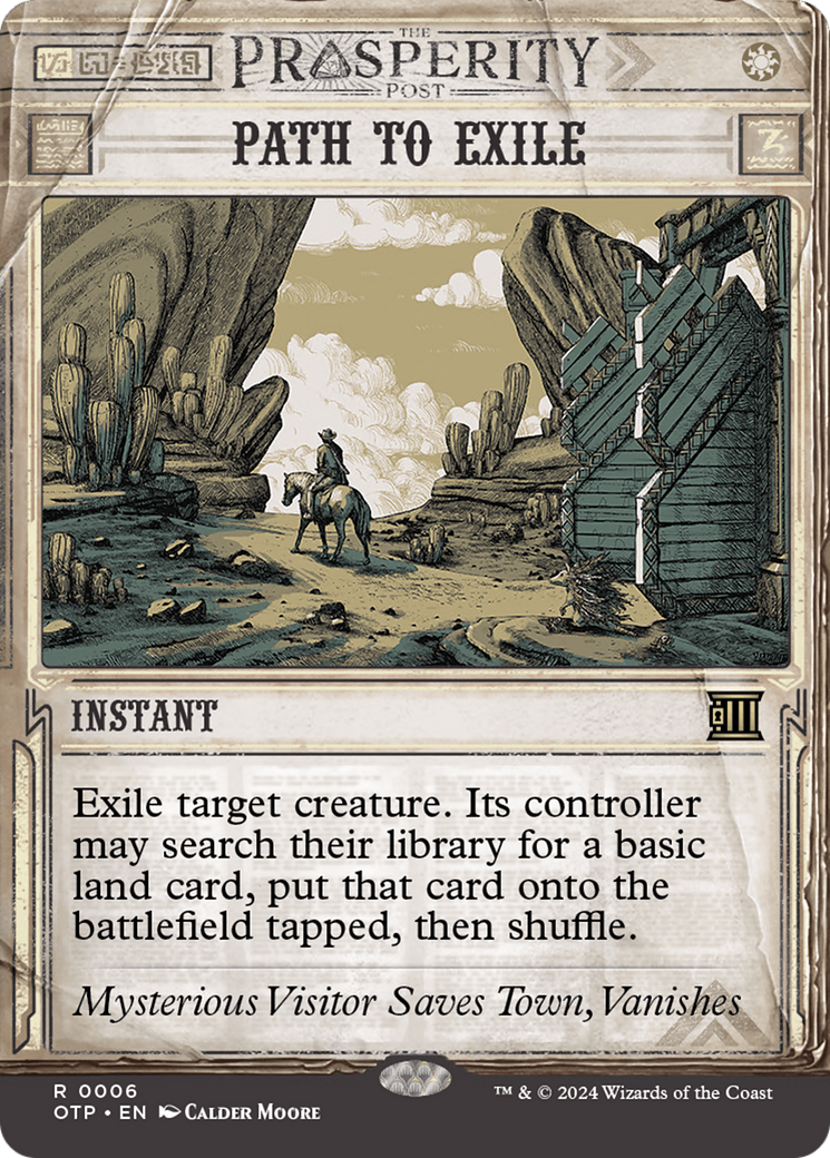 Path to Exile [Outlaws of Thunder Junction: Breaking News] | Gear Gaming Bentonville