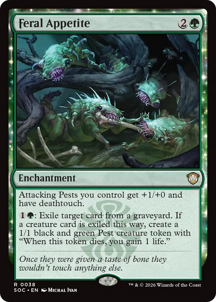Feral Appetite [Secrets of Strixhaven Commander] | Gear Gaming Bentonville