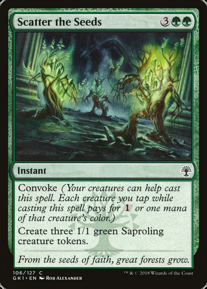 Scatter the Seeds [Guilds of Ravnica Guild Kit] | Gear Gaming Bentonville