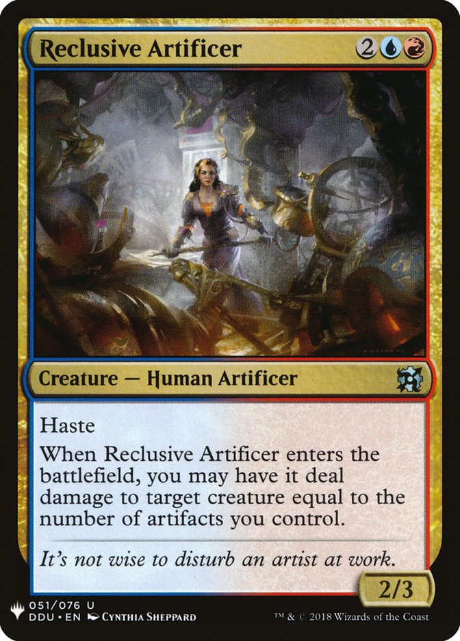 Reclusive Artificer [Mystery Booster] | Gear Gaming Bentonville