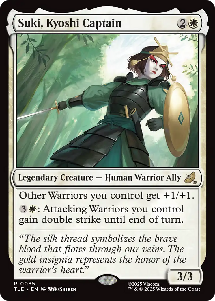 Suki, Kyoshi Captain [Avatar: The Last Airbender: Eternal-Legal] | Gear Gaming Bentonville