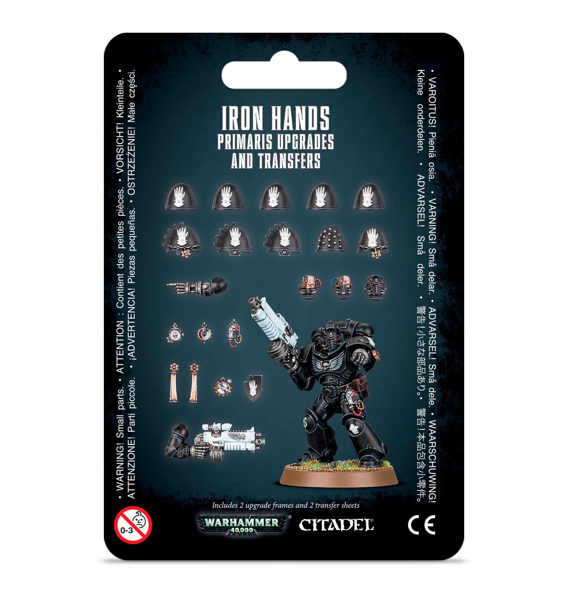 Iron Hands Primaris Upgrades & Transfers | Gear Gaming Bentonville