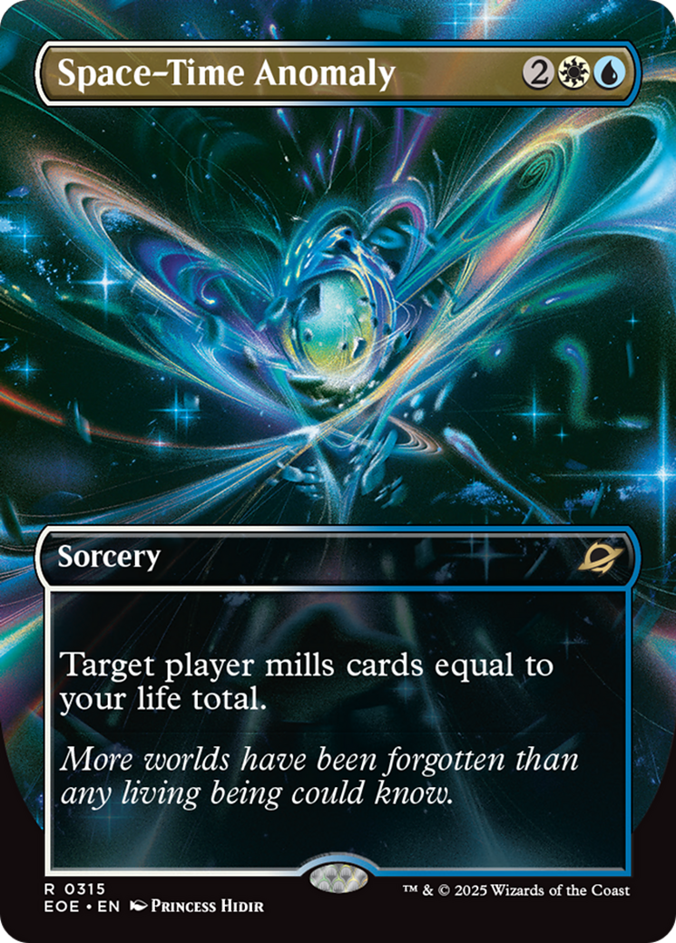 Space-Time Anomaly (Borderless) [Edge of Eternities] | Gear Gaming Bentonville