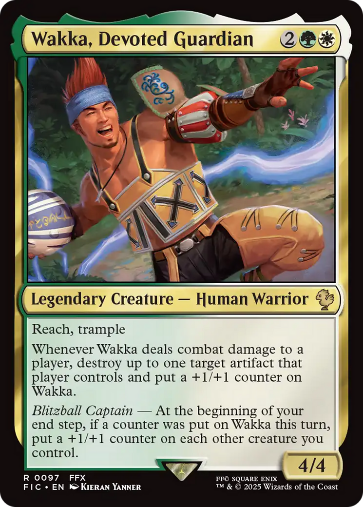 Wakka, Devoted Guardian [FINAL FANTASY Commander] | Gear Gaming Bentonville