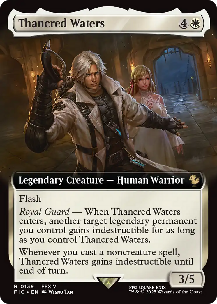 Thancred Waters (Extended Art) [FINAL FANTASY Commander] | Gear Gaming Bentonville