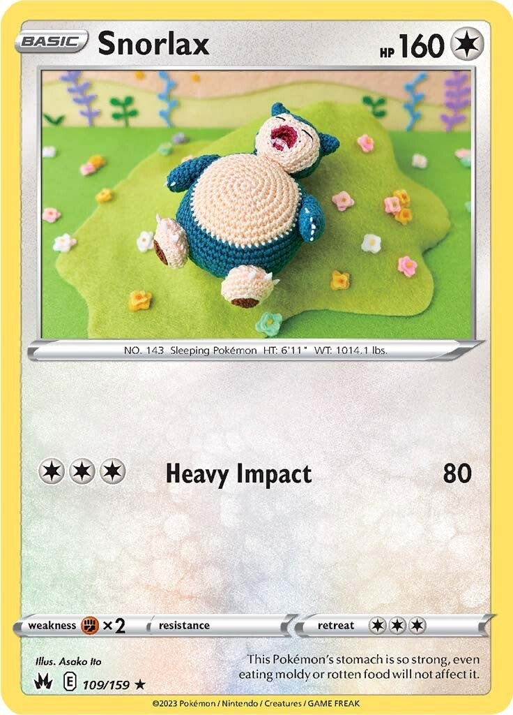 Snorlax (109/159) [Sword & Shield: Crown Zenith] | Gear Gaming Bentonville