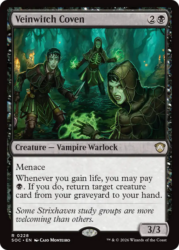 Veinwitch Coven [Secrets of Strixhaven Commander] | Gear Gaming Bentonville