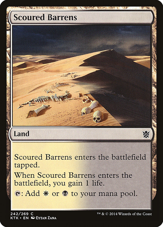 Scoured Barrens [Khans of Tarkir] | Gear Gaming Bentonville