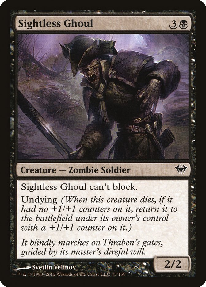 Sightless Ghoul [Dark Ascension] | Gear Gaming Bentonville