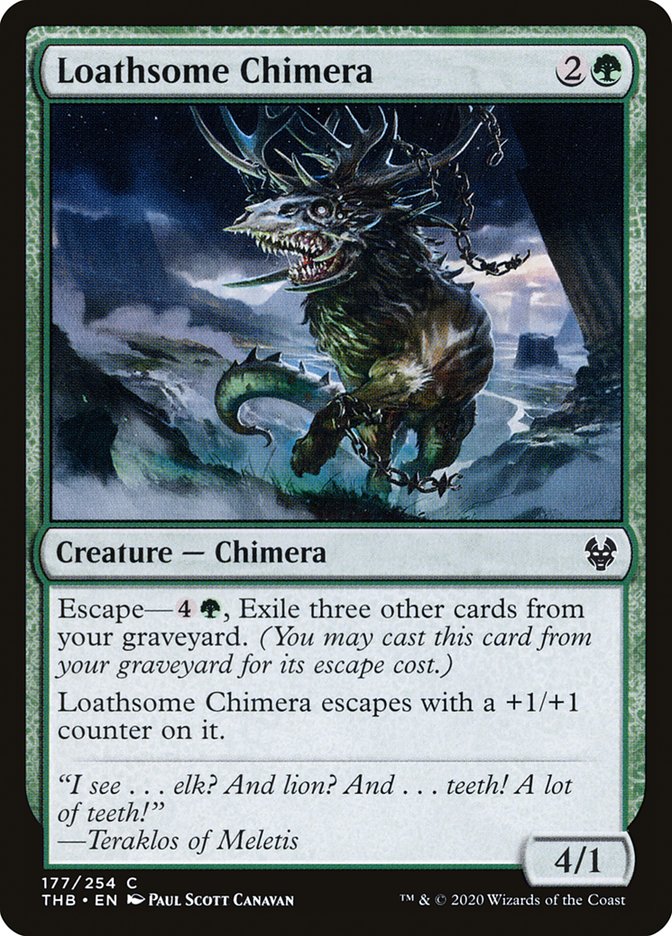Loathsome Chimera [Theros Beyond Death] | Gear Gaming Bentonville