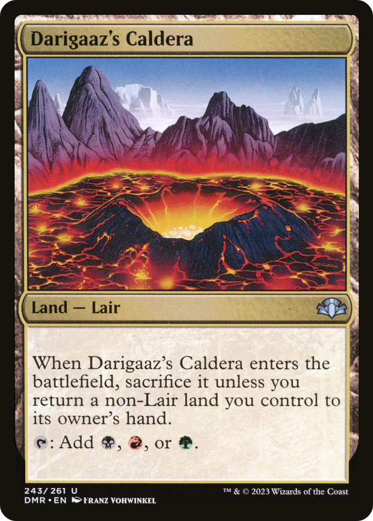 Darigaaz's Caldera [Dominaria Remastered] | Gear Gaming Bentonville